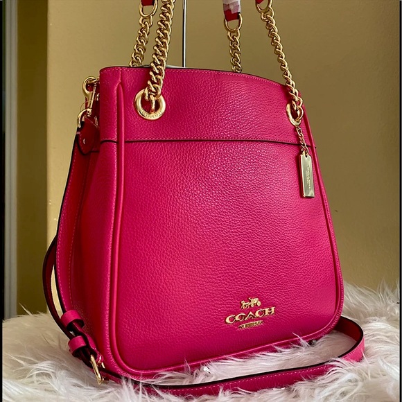 Coach Cammie Chain Bucket Bag👜🌸 - Picture 5 of 12